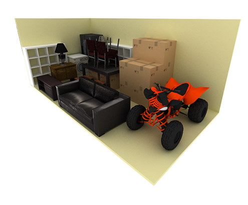 Small Storage Unit 5x10